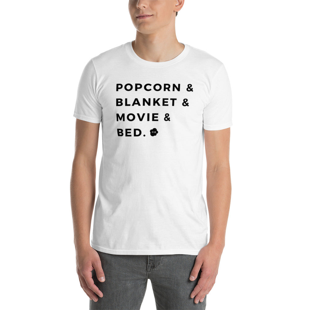 Popcorn & T shirt Short-Sleeve Unisex T-Shirt