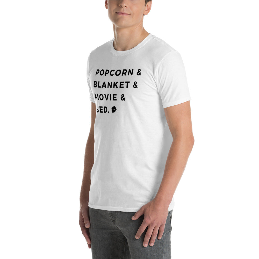 Popcorn & T shirt Short-Sleeve Unisex T-Shirt