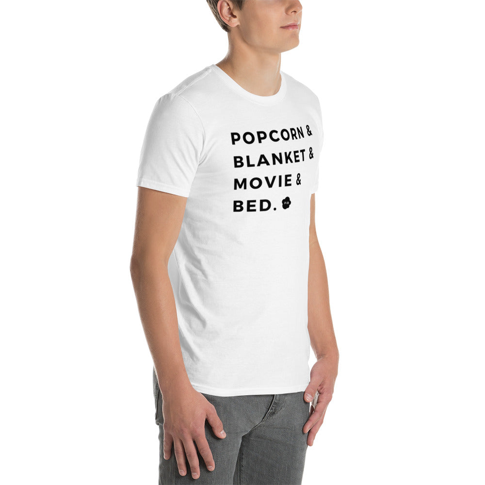 Popcorn & T shirt Short-Sleeve Unisex T-Shirt