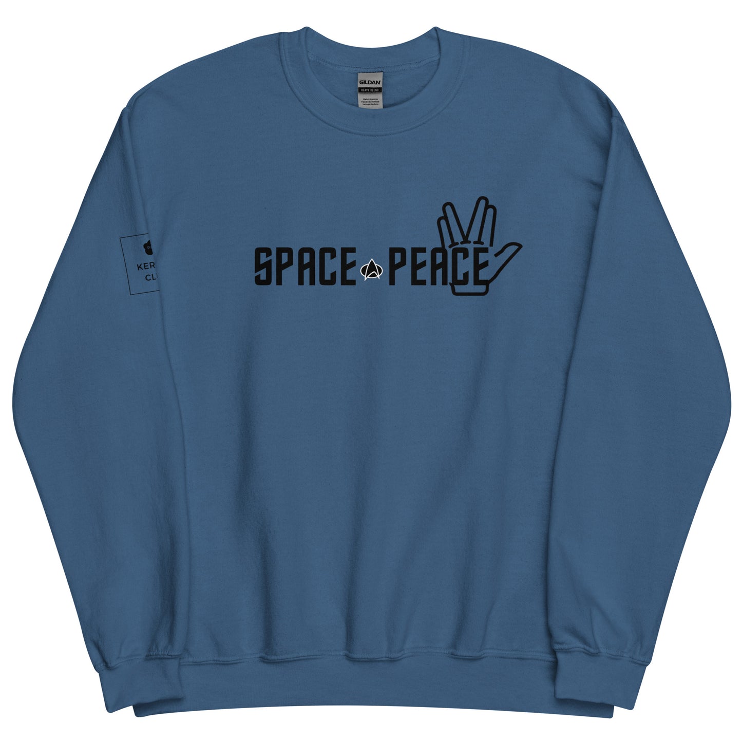 Trekkie Space Peace Unisex Sweatshirt