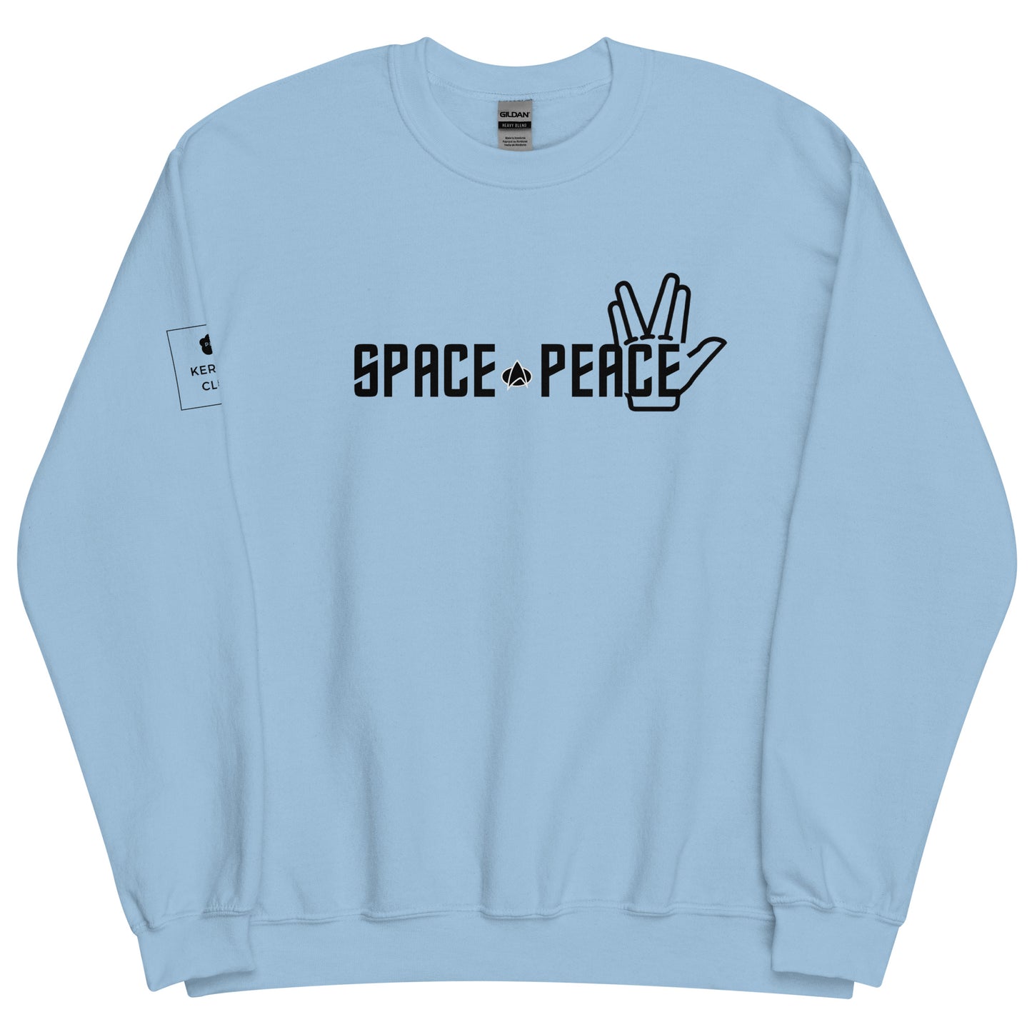 Trekkie Space Peace Unisex Sweatshirt