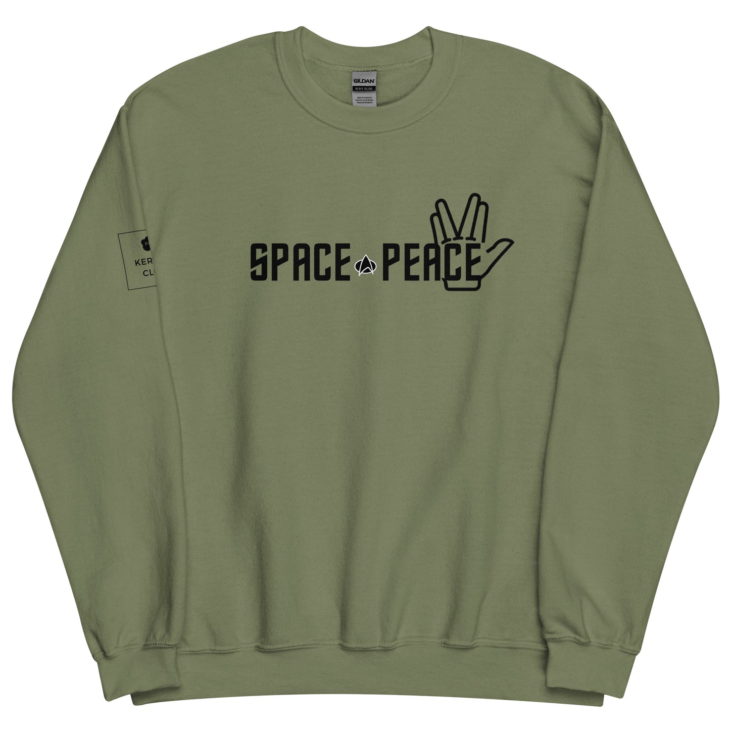 Trekkie Space Peace Unisex Sweatshirt