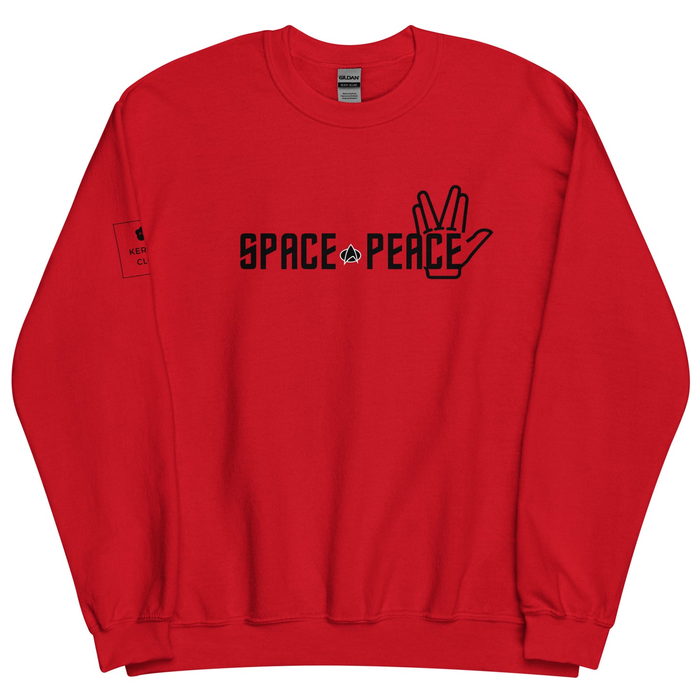 Trekkie Space Peace Unisex Sweatshirt