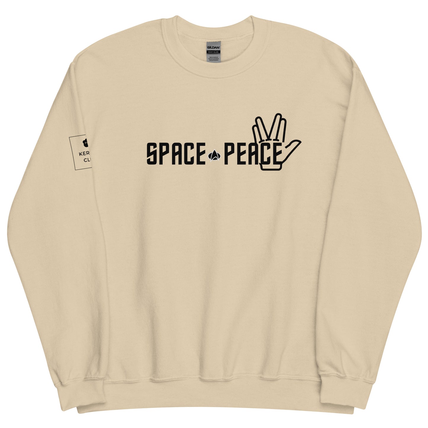 Trekkie Space Peace Unisex Sweatshirt