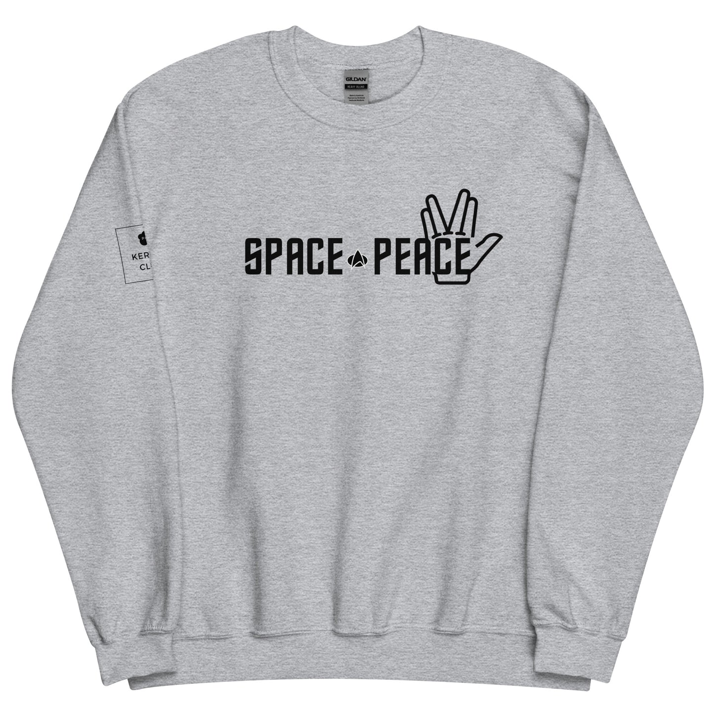 Trekkie Space Peace Unisex Sweatshirt