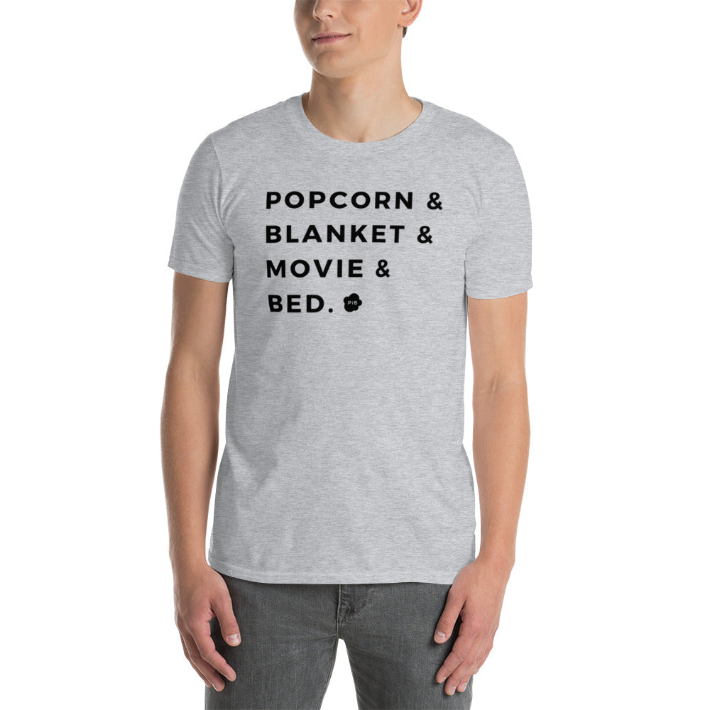 Popcorn & T shirt Short-Sleeve Unisex T-Shirt