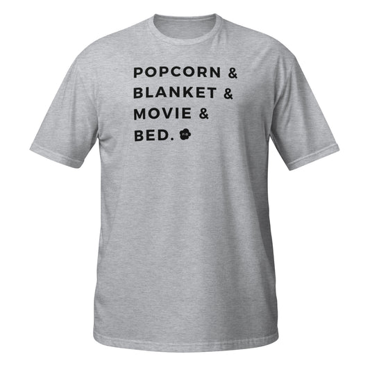 Popcorn & T shirt Short-Sleeve Unisex T-Shirt