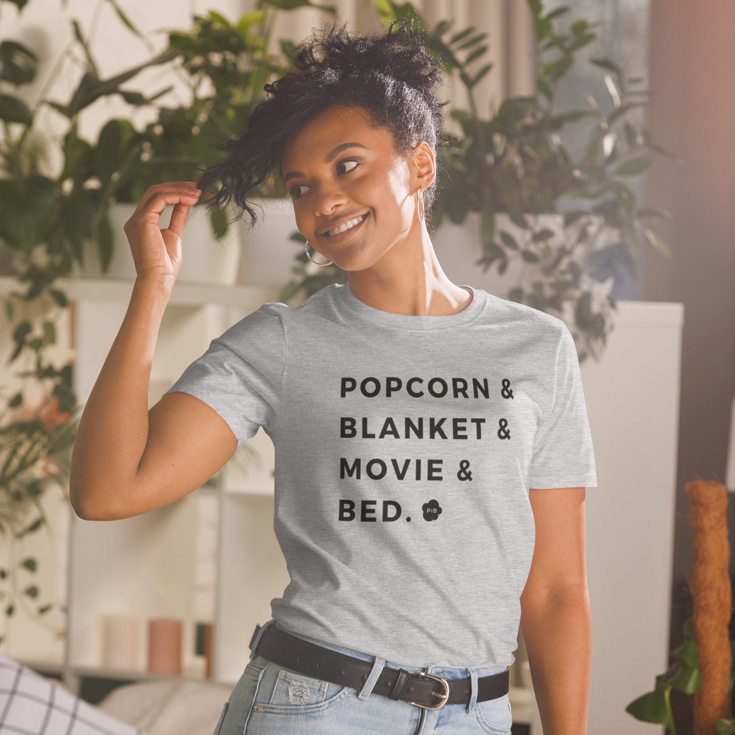 Popcorn & T shirt Short-Sleeve Unisex T-Shirt