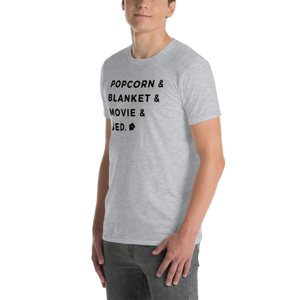 Popcorn & T shirt Short-Sleeve Unisex T-Shirt
