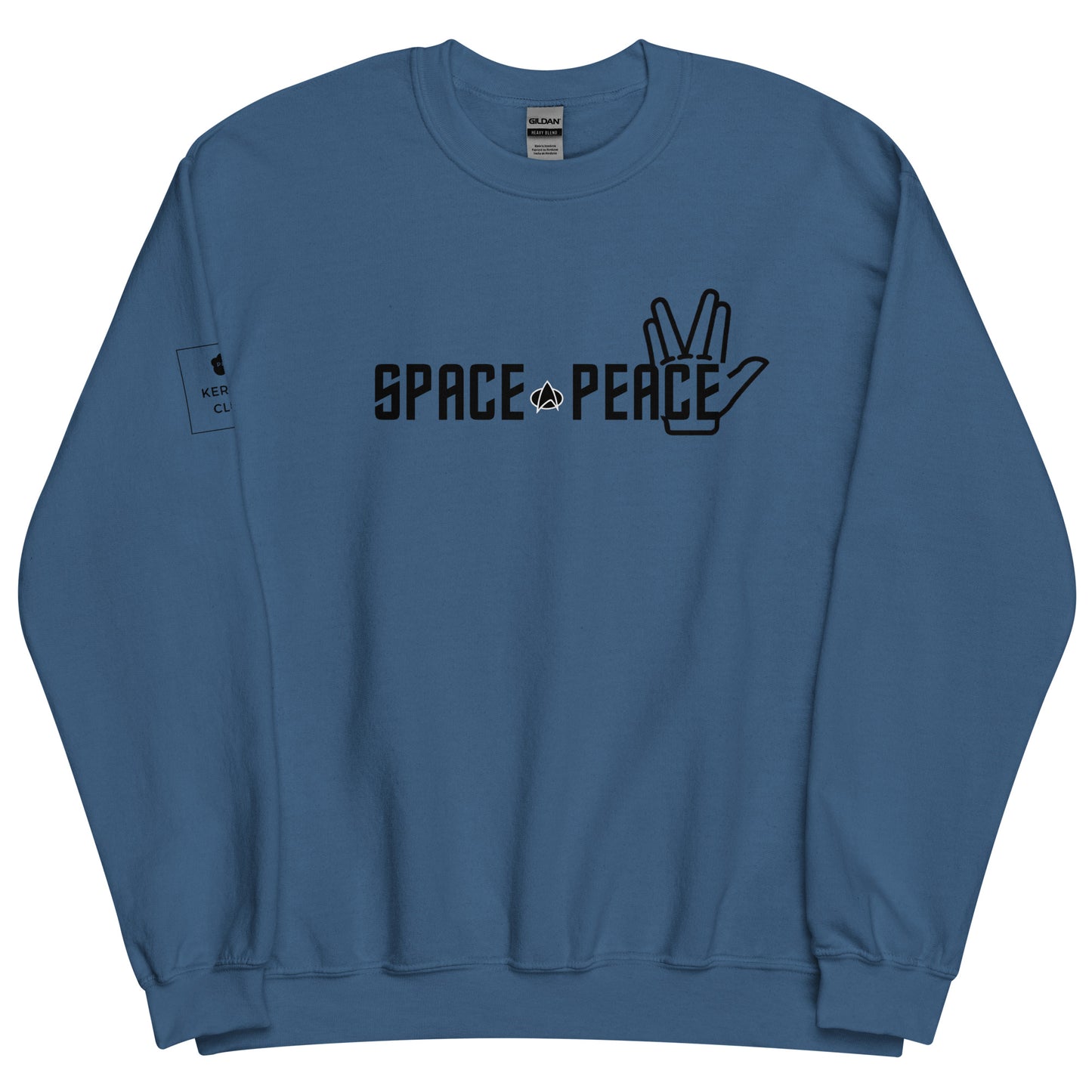 Trekkie Space Peace Unisex Sweatshirt