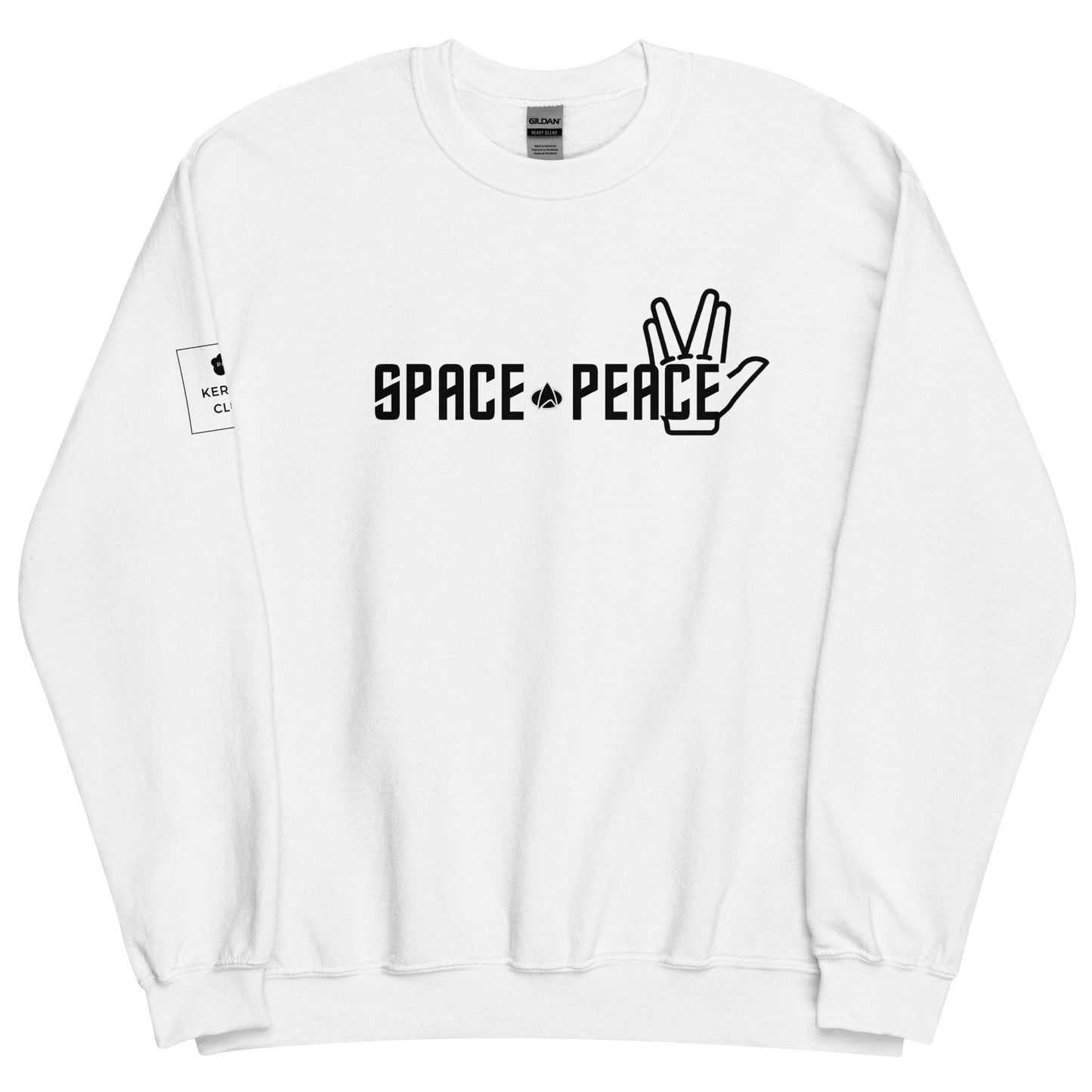 Trekkie Space Peace Unisex Sweatshirt